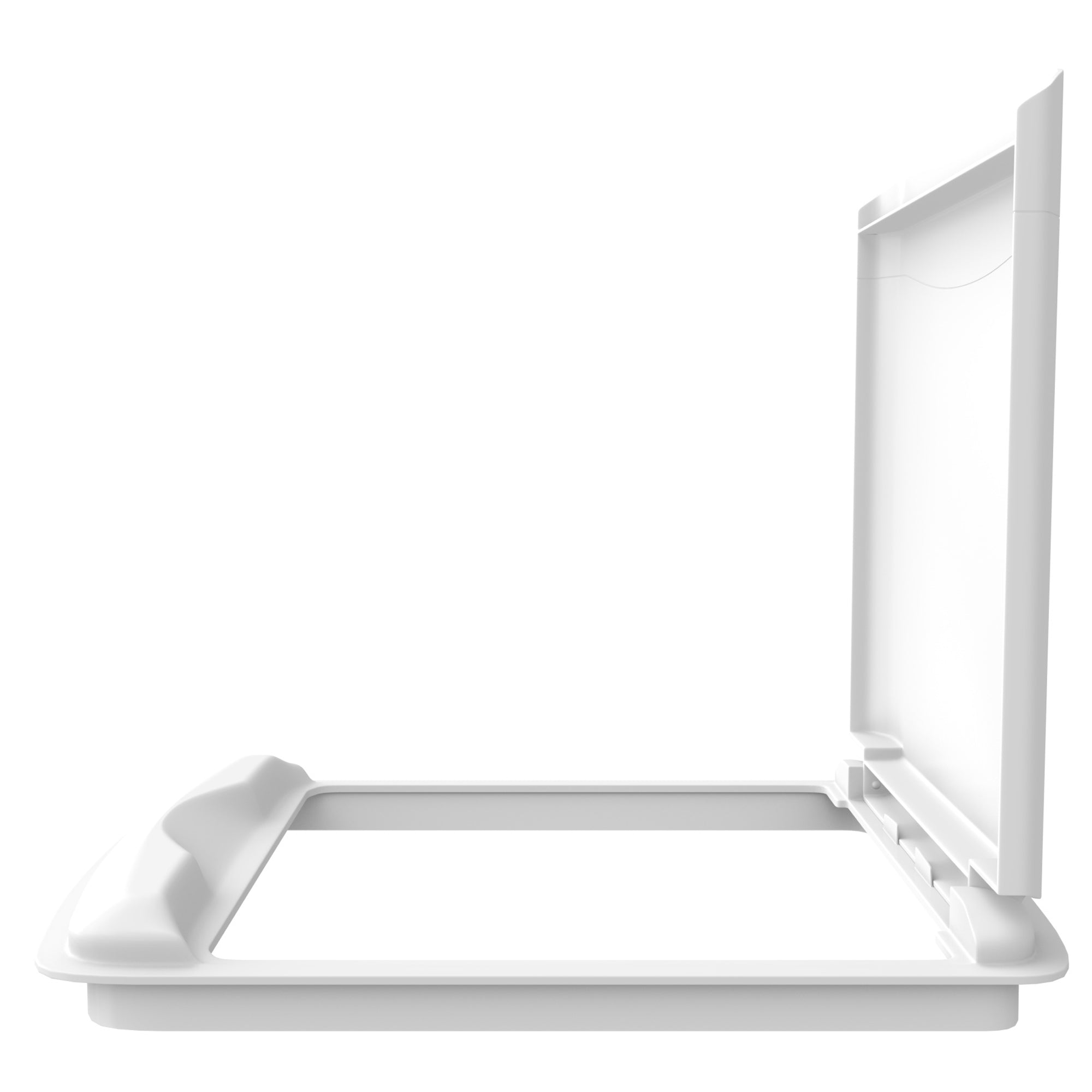 Rev-A-Shelf 50 Quart Trash Can Replacement Lid, White (Lid Only) (Open Box) - VMInnovations
