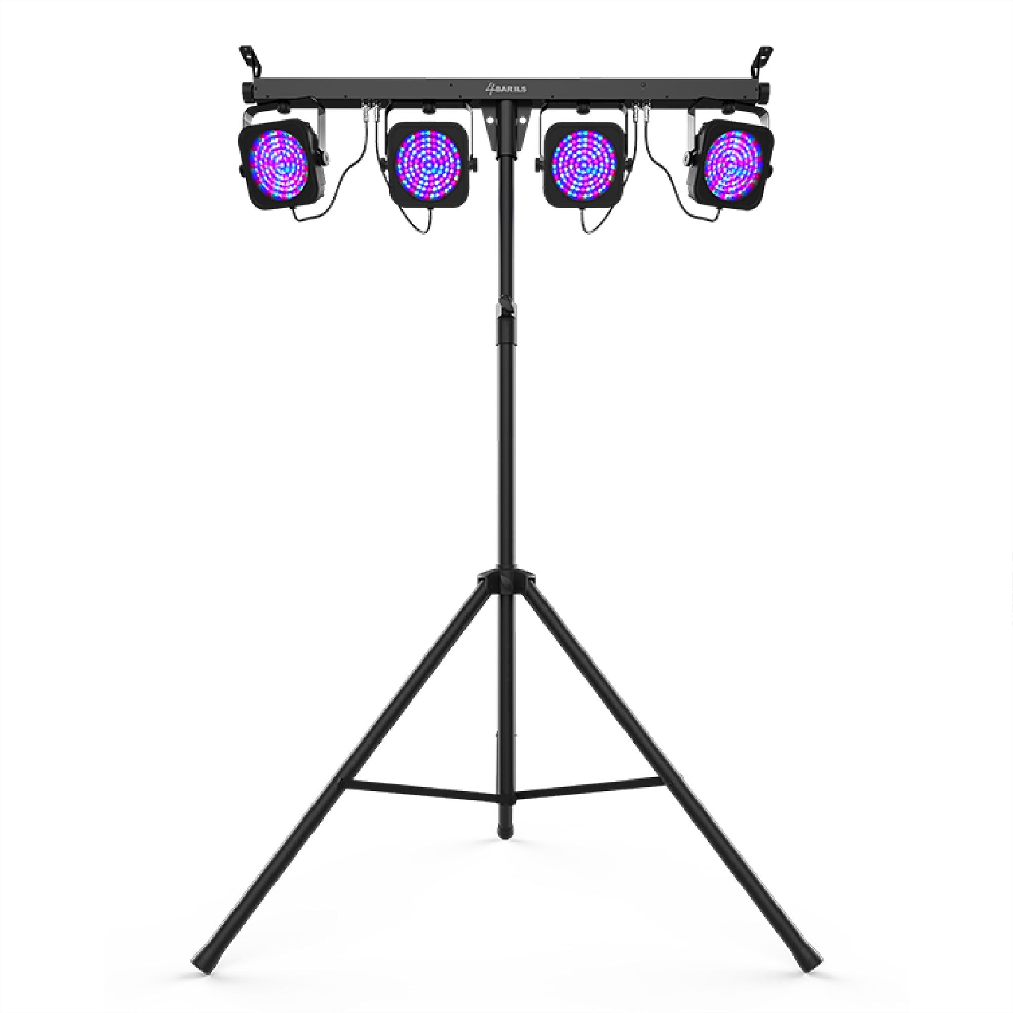 CHAUVET DMX LED Stage Wash Light System w/ Case, Foot Switch & Tripod (Open Box)