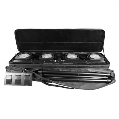 CHAUVET DMX LED Stage Wash Light System w/ Case, Foot Switch & Tripod (Open Box)