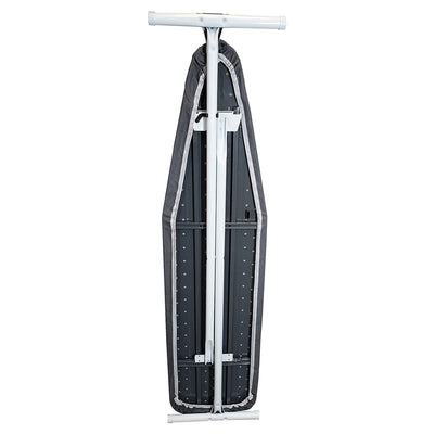 Homz T-Leg Foldable Adjustable Ironing Board w/Pad & Cover, Gray(Open Box)