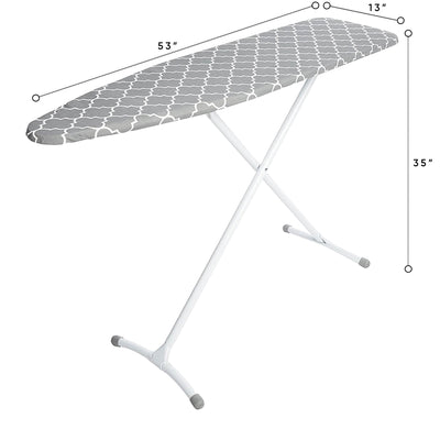 Homz Foldable Freestanding Portable Steel Contour Ironing Board (Used)