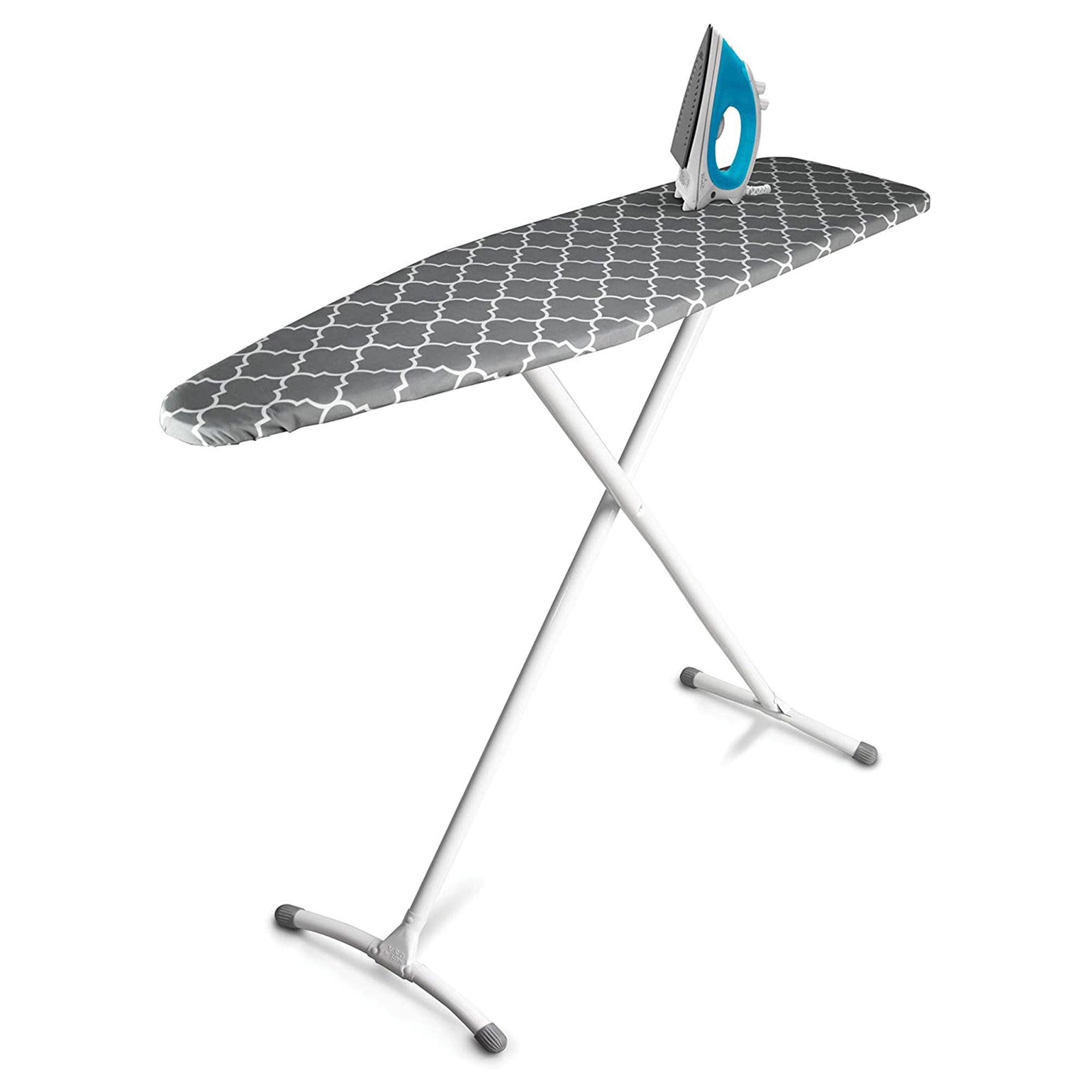 Homz Foldable Freestanding Portable Steel Contour Ironing Board (Used)