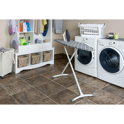 Homz Foldable Freestanding Portable Steel Contour Ironing Board (Used)
