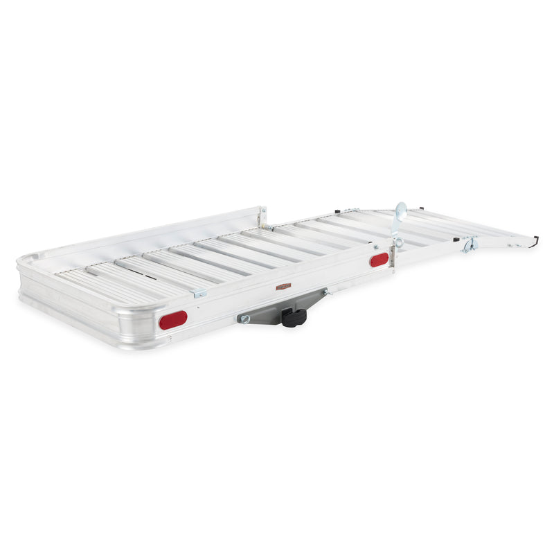 Rockland Aluminum Cargo Travel Carrier w/ Folding Ramp, 2 In. Receiver (Used)