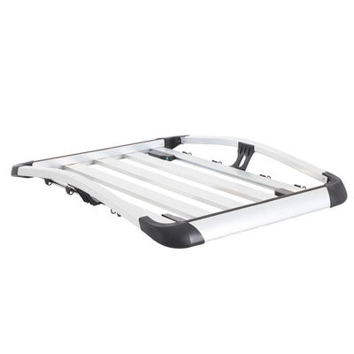 Rockland Aluminum 49 x 37.80 In Luggage Roof Rack Carrier for Cars, SUVs, & Vans