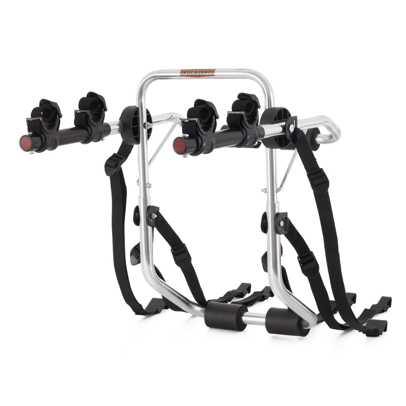 Rockland Trunk Mounted Bicycle Rack Carrier for Cars with Pads, Holds 2 Bikes - VMInnovations