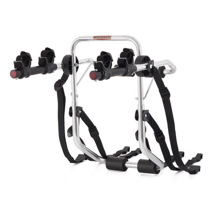 Rockland Trunk Mounted Bicycle Rack Carrier for Cars w/ Pads, 2 Bikes(Open Box)