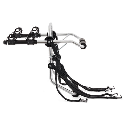 Rockland Trunk Mounted Bicycle Rack Carrier for Cars w/ Pads, 2 Bikes(Open Box)