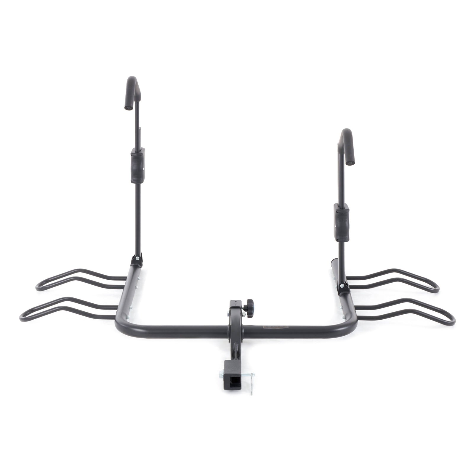 Rockland Steel U Shaped Hitch Mounted Bicycle Rack Travel Carrier, Holds 2 Bikes - VMInnovations