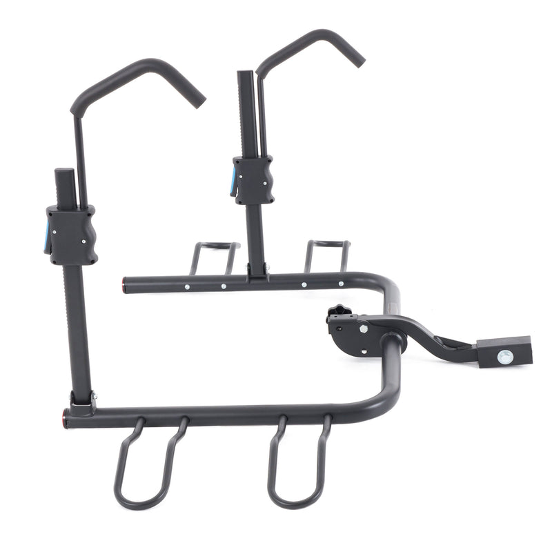 Rockland Steel U Shaped Mounted Rack Travel Carrier, Holds 2 Bikes (Open Box)