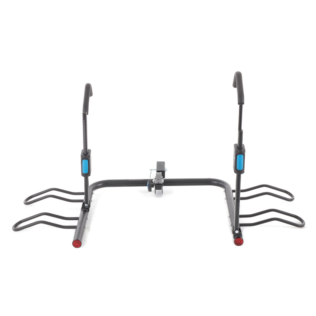 Rockland Steel U Shaped Mounted Rack Travel Carrier, Holds 2 Bikes (Open Box) - VMInnovations