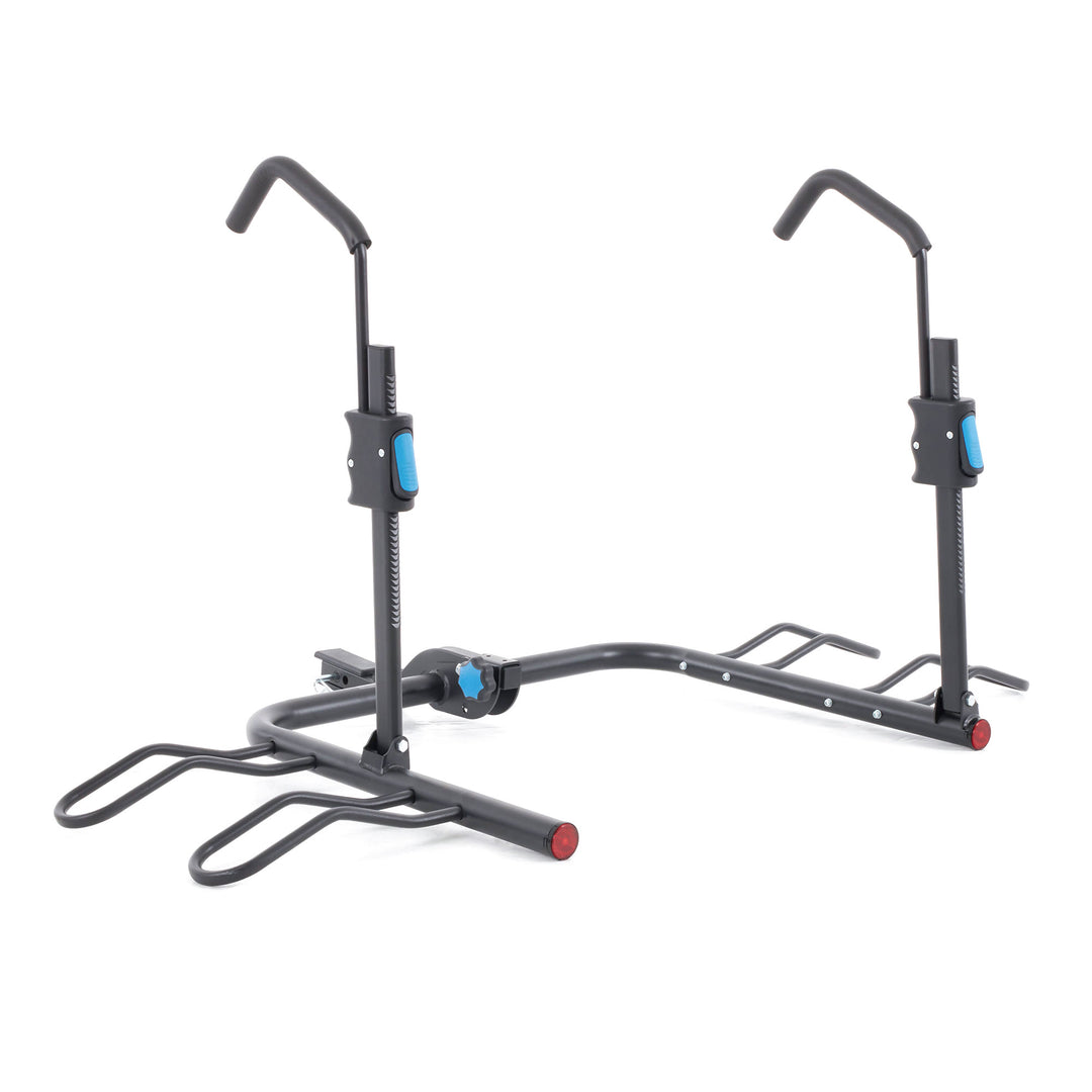 Rockland Steel U Shaped Mounted Rack Travel Carrier, Holds 2 Bikes (Open Box) - VMInnovations