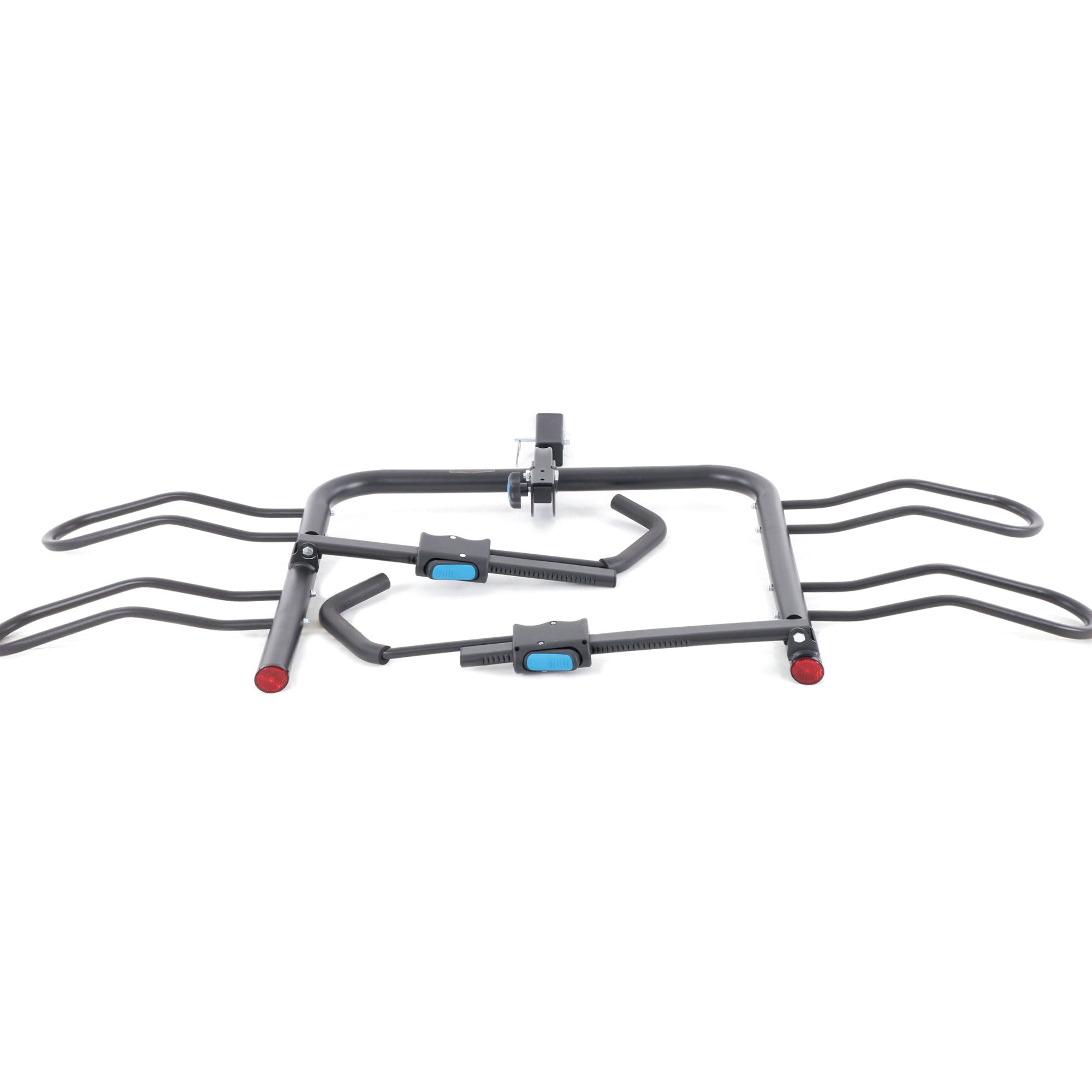 Rockland Steel U Shaped Hitch Mounted Bicycle Rack Travel Carrier, Holds 2 Bikes - VMInnovations