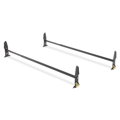 Rockland Multi Fit Steel Van Rack Rooftop Rails for Oversized Cargo Storage - VMInnovations