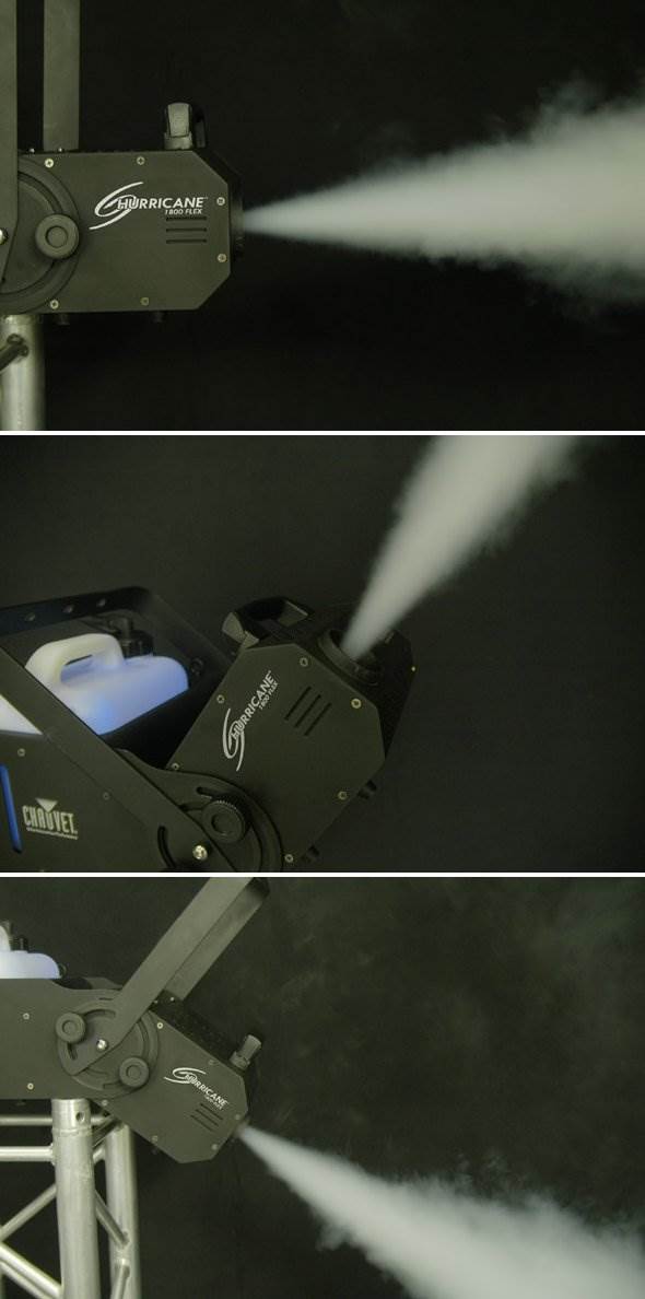 Chauvet DJ Hurricane 1800 H1800 Flex Fog/Smoke Machine W/4 FJU Gallons Fog Juice - VMInnovations