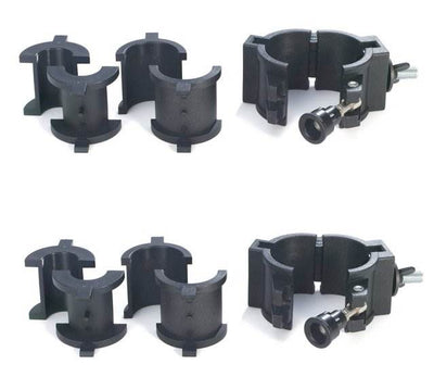 Chauvet 360° Wrap Around O-Clamps Truss Light Mounting - 75 lb Capacity (2 Pack)
