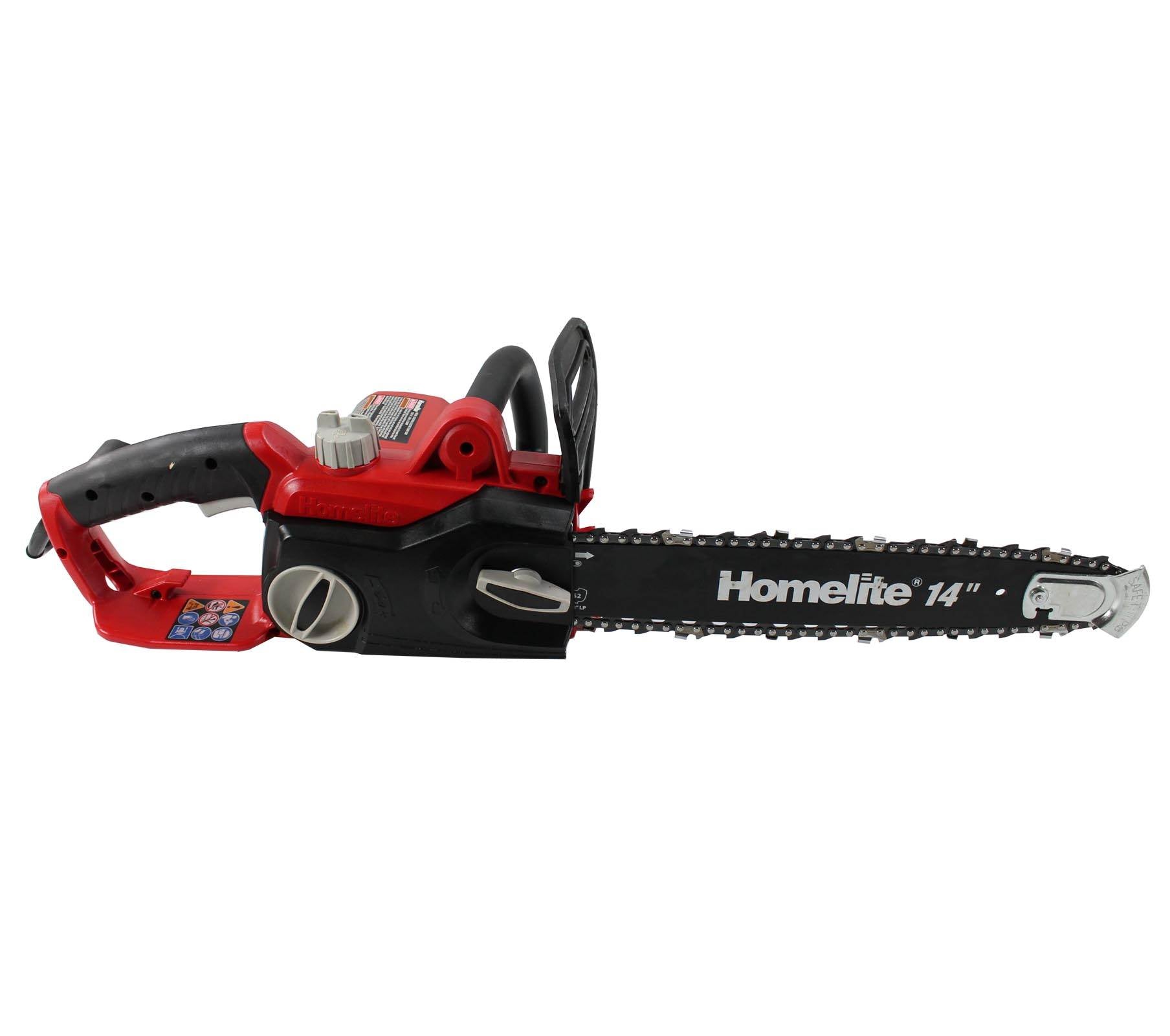 Homelite UT43100 14-Inch Bar 9.0 Amp Electric Corded Tree Chainsaw - Open Box