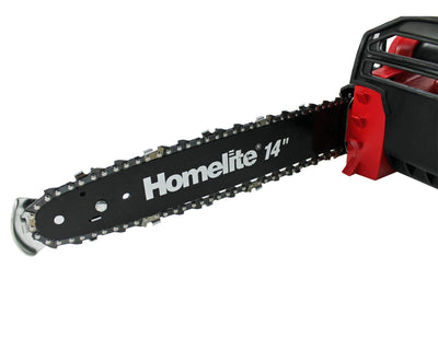 Homelite UT43100 14-Inch Bar 9.0 Amp Electric Corded Tree Chainsaw - Open Box