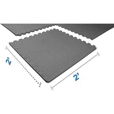 Everyday Essentials 3/4 Inch Thick Floor Puzzle Exercise Mat (Used)