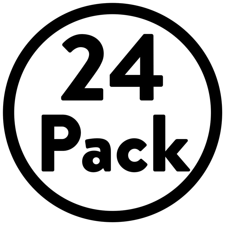 Sterilite 17 Gallon Industrial Stackable Storage Tote Lidded Containers, 24 Pack