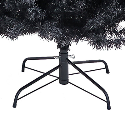 National Tree Company 7.5 Ft Full Unlit Artificial Christmas Holiday Tree, Black - VMInnovations