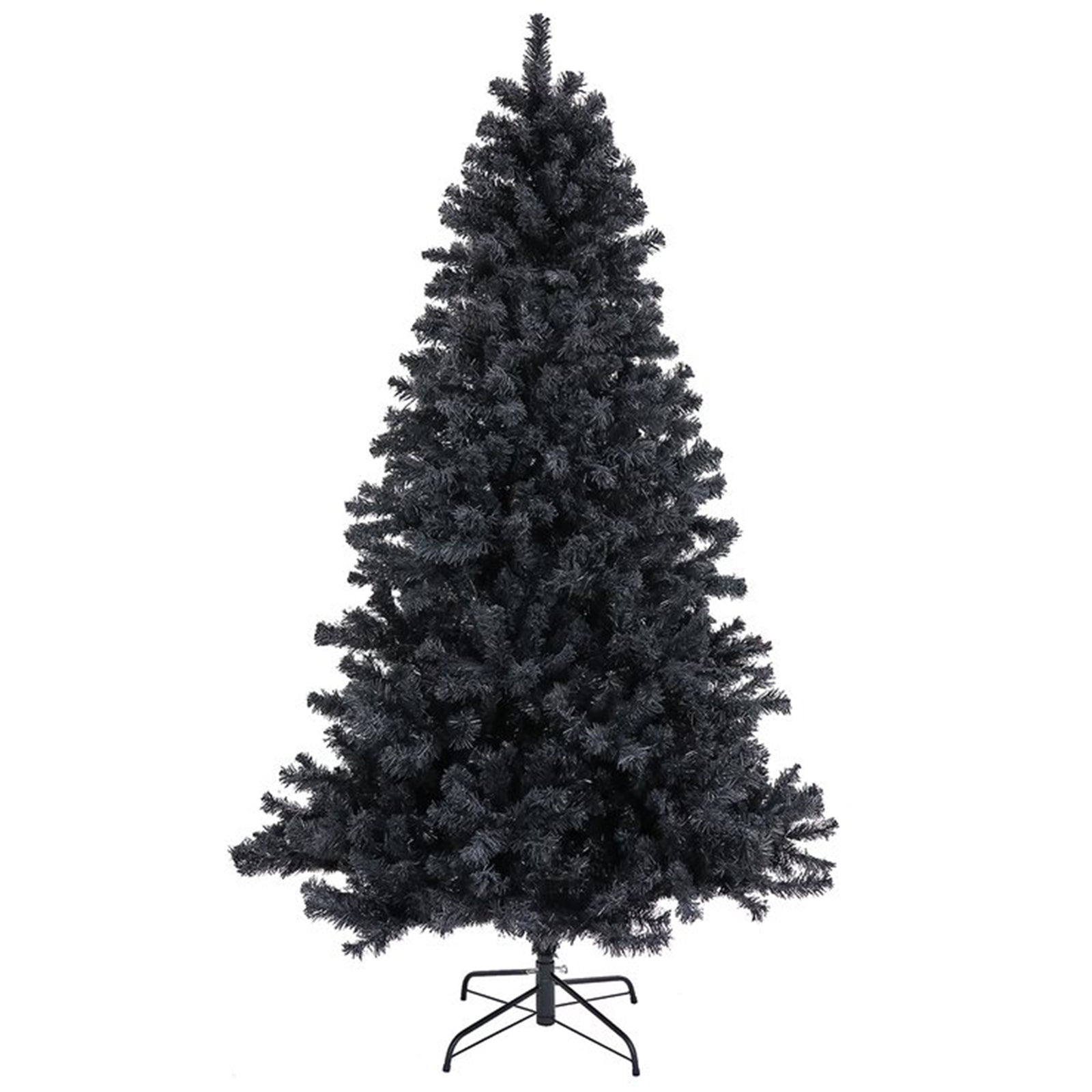National Tree Company 7.5 Ft Full Unlit Artificial Christmas Holiday Tree, Black - VMInnovations