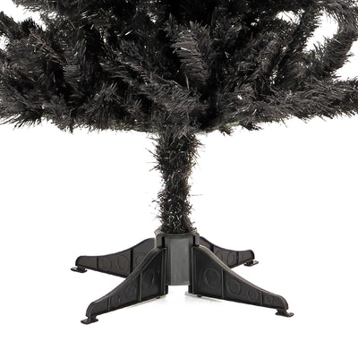 National Tree Company 4 Foot Full Unlit Artificial Christmas Holiday Tree, Black