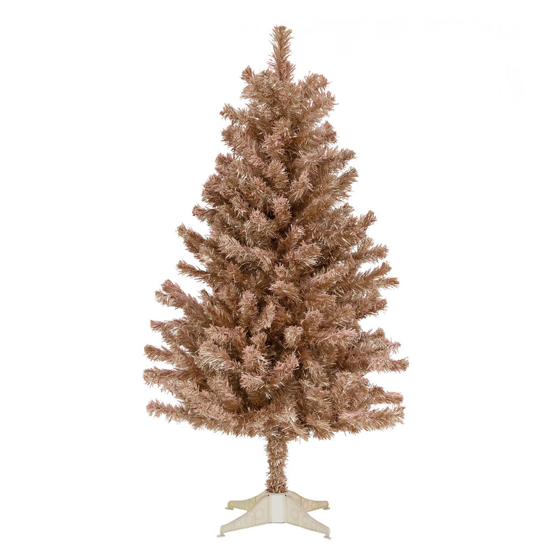 National Tree 4 Foot Full Unlit Artificial Christmas Holiday Tree, Rose Gold