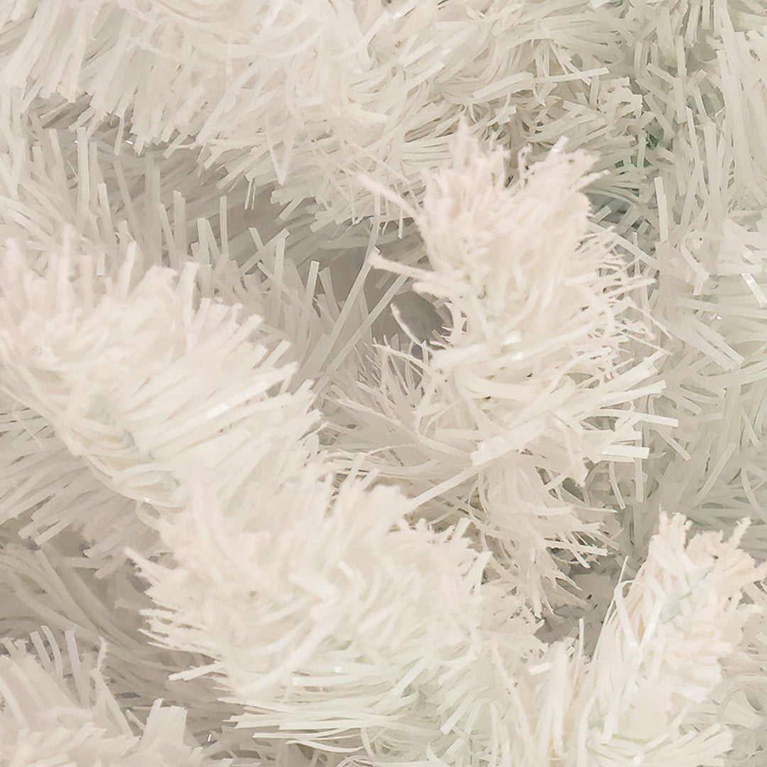 4 Ft Full Unlit Artificial Christmas Holiday Tree,  White (Open Box) - VMInnovations
