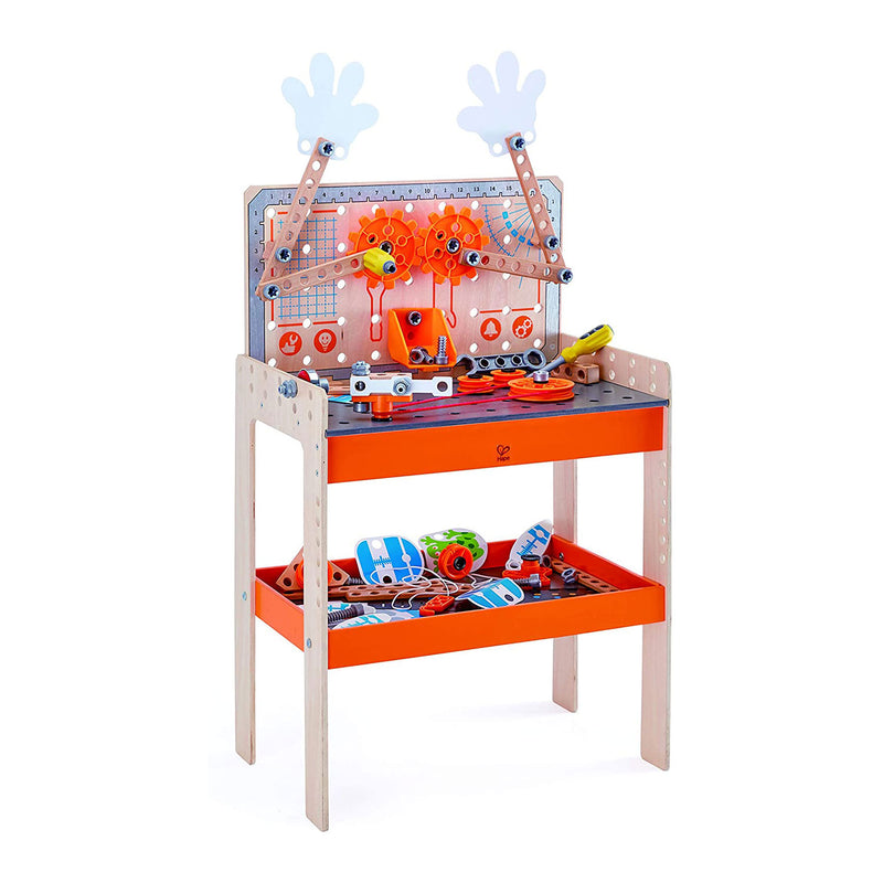 Hape Deluxe Scientific Workbench Inventor’s Experiment Workshop Toy Building Set