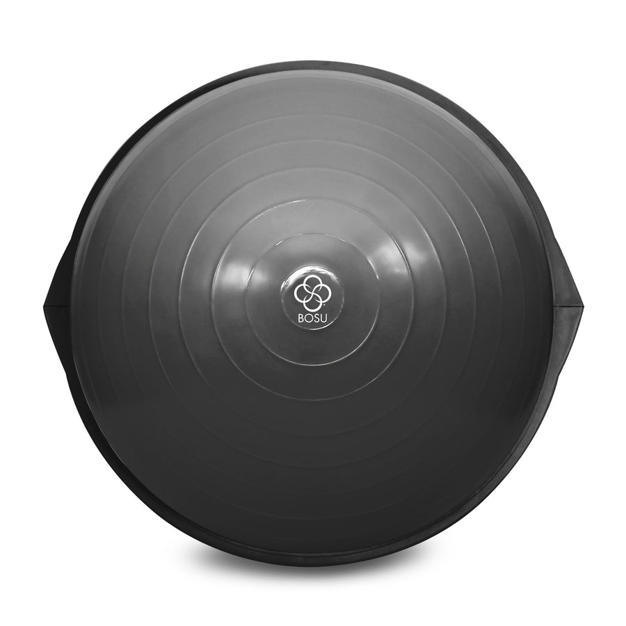 BOSU Balance Fitness Core Training Workout Exercise Ball, Grey Black (Used) - VMInnovations