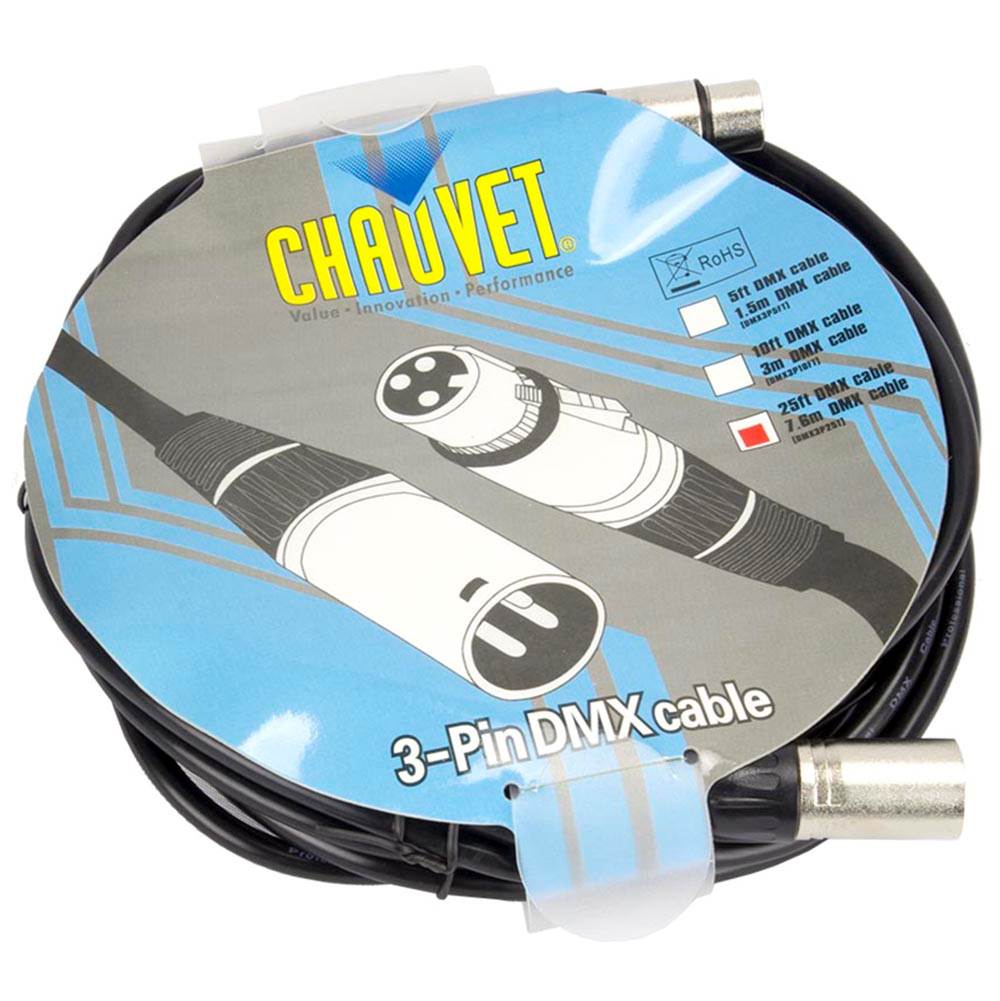 Chauvet DJ Obey 70 LED Light, Fog & Strobe DMX Controller + 25-Foot DMX Cable