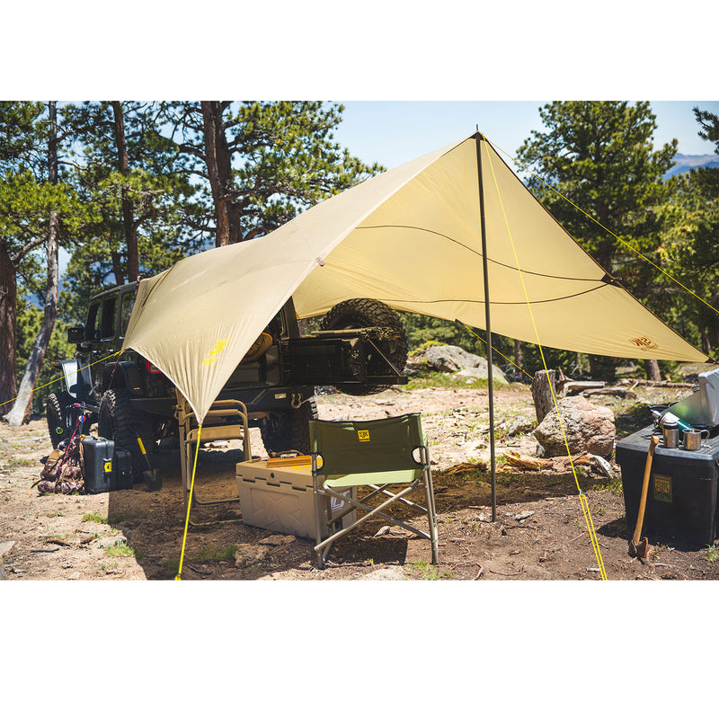 Slumberjack Roadhouse Outdoor Tarp Vehicle Car Shelter Camping Cover (Open Box)