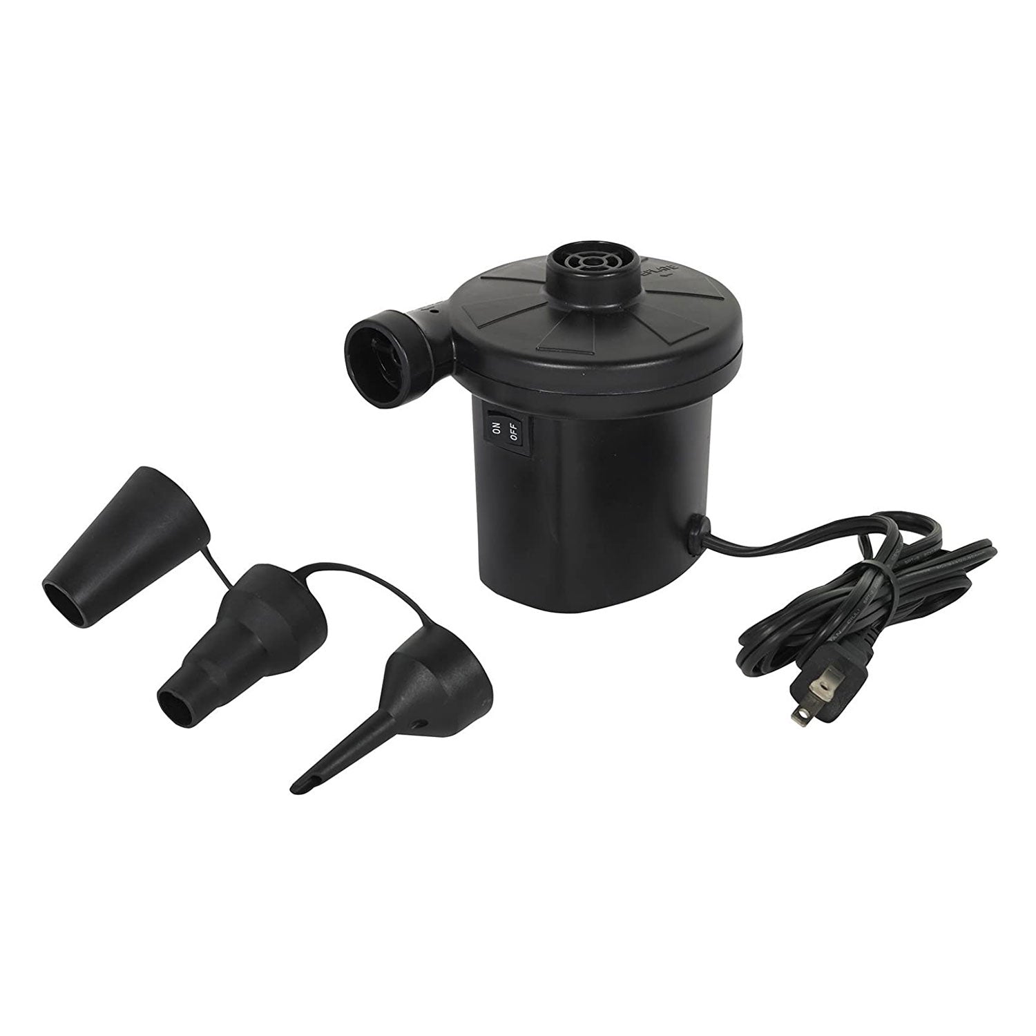 Insta-Bed 14 Inch Queen Air Bed Inflatable Mattress w/ External AC Pump and Bag - VMInnovations