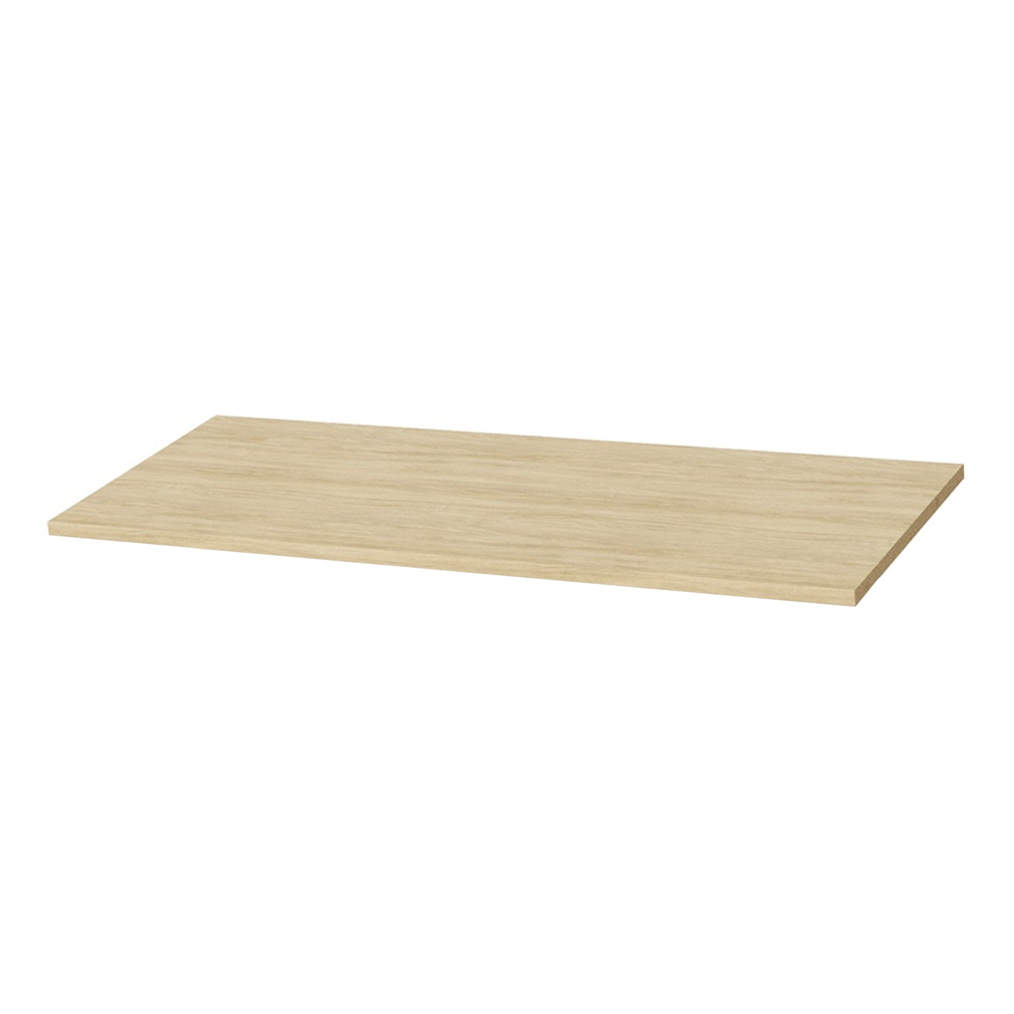 Easy Track 35 Inch Wide Wooden Organizer Closet Shelf, Honey Blonde, (2 Pack)