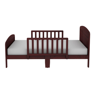 Rack Furniture Harrisburg Solid Wood Toddler Kids Bed with Side Rails, Cherry