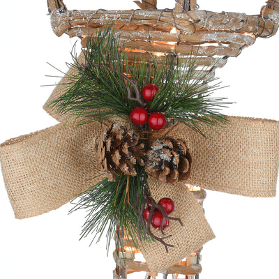 National Tree Company 60" Holiday Vine Lamppost with 70 LED Lights (For Parts) - VMInnovations