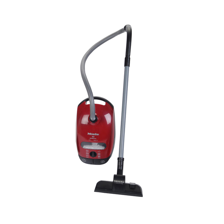 Theo Klein Cleaning Trolley w/ Miele Vacuum Toy for Ages 3 & Up, Red (Open Box)