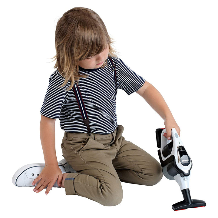 Theo Klein 11 pc Kids Play Cleaning Cart Set w/ Mop, Broom, & Vacuum (Open Box)