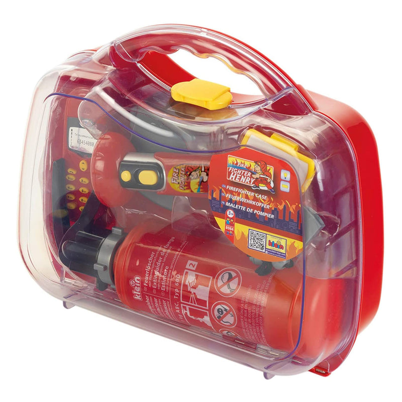 Theo Klein Toys Professional Firefighter Case w/ Accessories for Ages 3 and Up