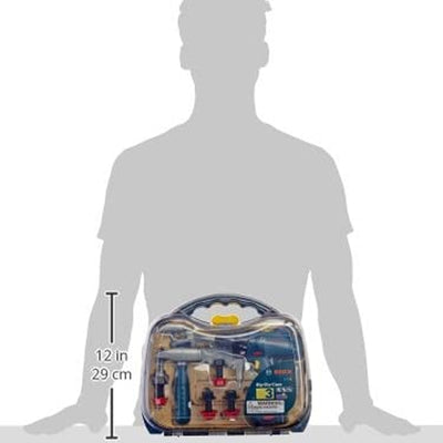 Theo Klein Bosch Junior Kids Large Premium Toy Screwdriver Case with Accessories - VMInnovations