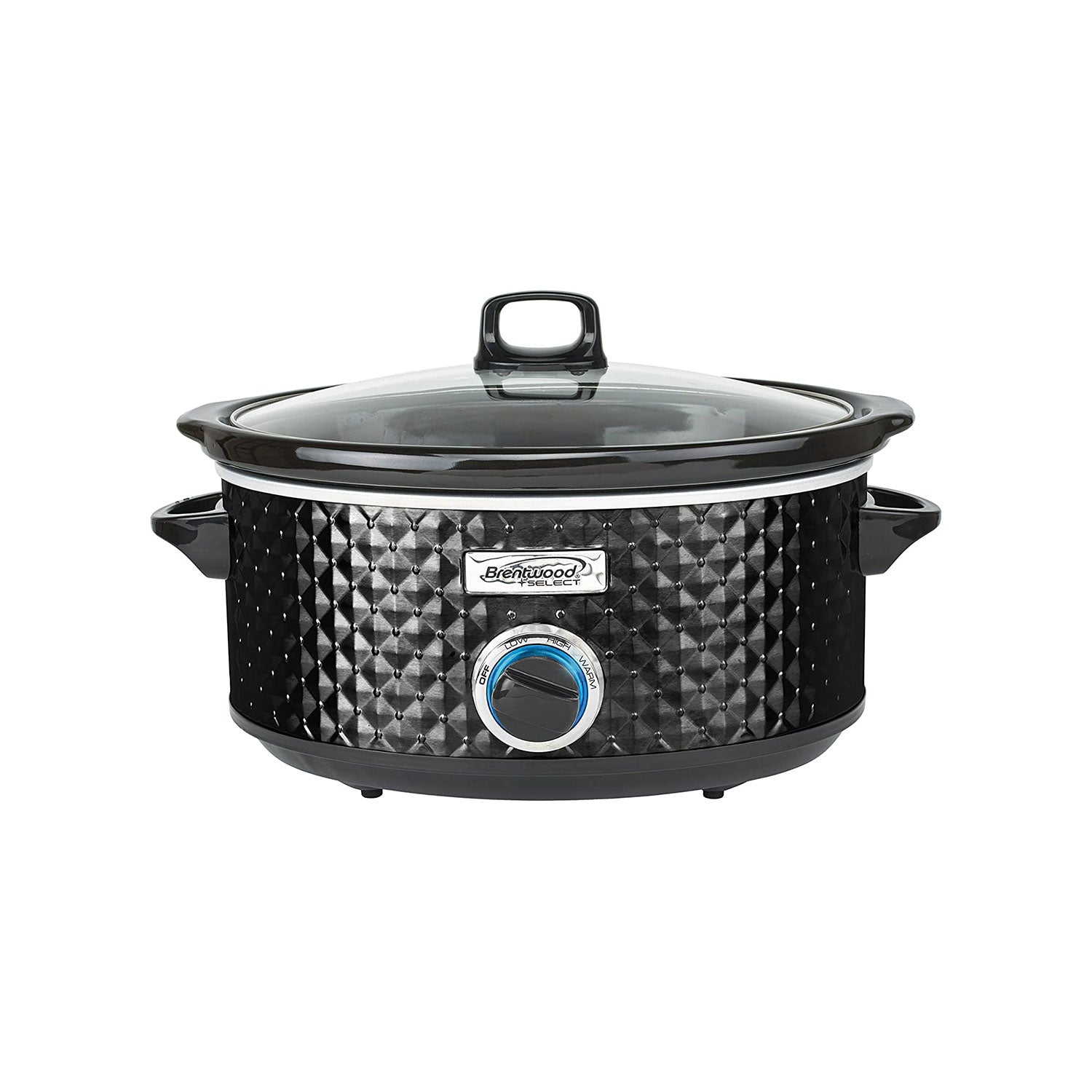 Brentwood SC-136BK 3.5 Quart Kitchen Electric Slow Cooker Pot,  Black (Open Box) - VMInnovations