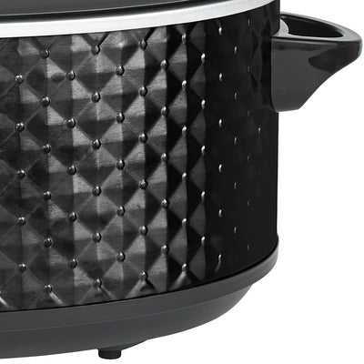 Brentwood SC-136BK 3.5 Quart Kitchen Electric Slow Cooker Pot,  Black (Open Box) - VMInnovations