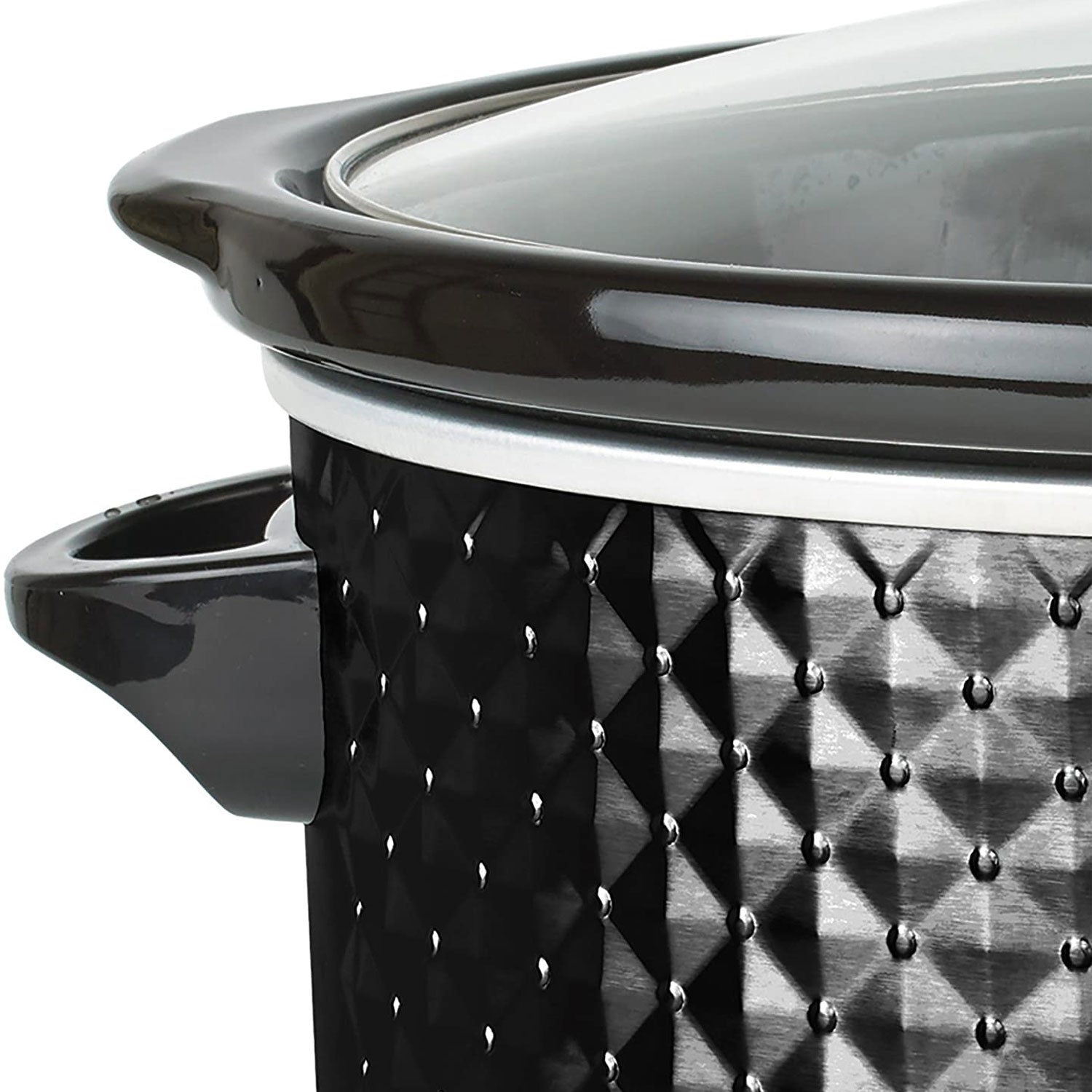 Brentwood SC-136BK 3.5 Quart Kitchen Electric Slow Cooker Pot,  Black (Open Box) - VMInnovations