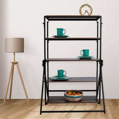 Origami 2 in 1 Wooden Display Storage Shelf To Table Desk Unit (Used) - VMInnovations
