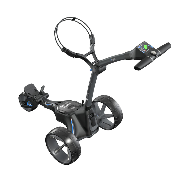 Motocaddy M5 GPS Foldable Lightweight Walking 3 Wheel Electric Golf Caddy Cart