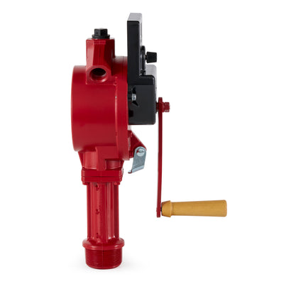 Fill-Rite FR112C Fuel Transfer Rotary Hand Pump w/ Suction Pipe, Hose, & Counter