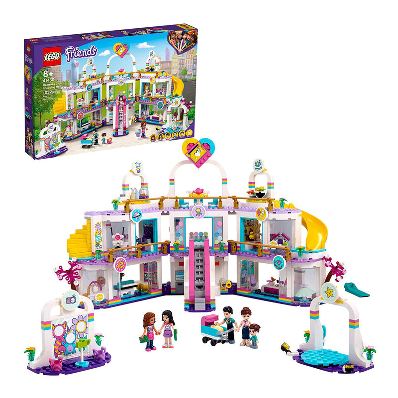 LEGO Friends 41450 Heartlake City Shopping Mall 1032 Piece Building Toy Set
