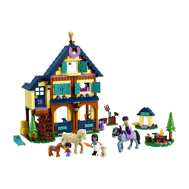 LEGO Friends Forest Horseback Riding 511 Piece Kit w/ 7 Minifigures (Open Box)