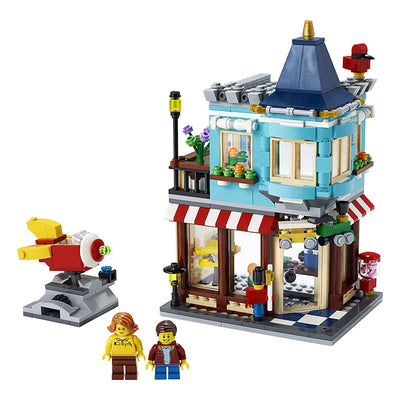 LEGO Creator 6288732 3 in 1 Townhouse Toy Store 544 Piece Kit with 2 Minifigures